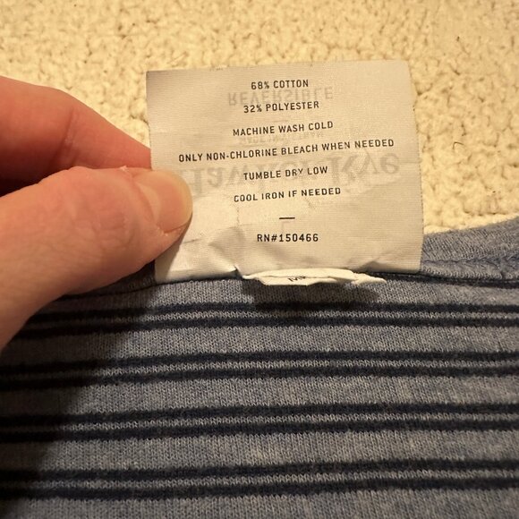 Hawker Rye Blue Reversible Long-Sleeve Tee - Picture 3 of 5